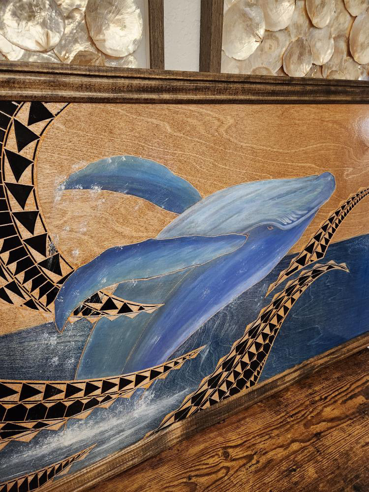 Custom Whale Canvas
