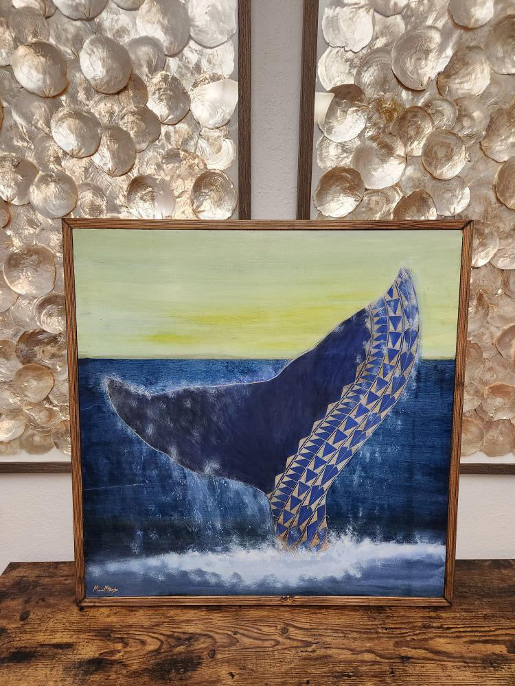 Whale Tail canvas