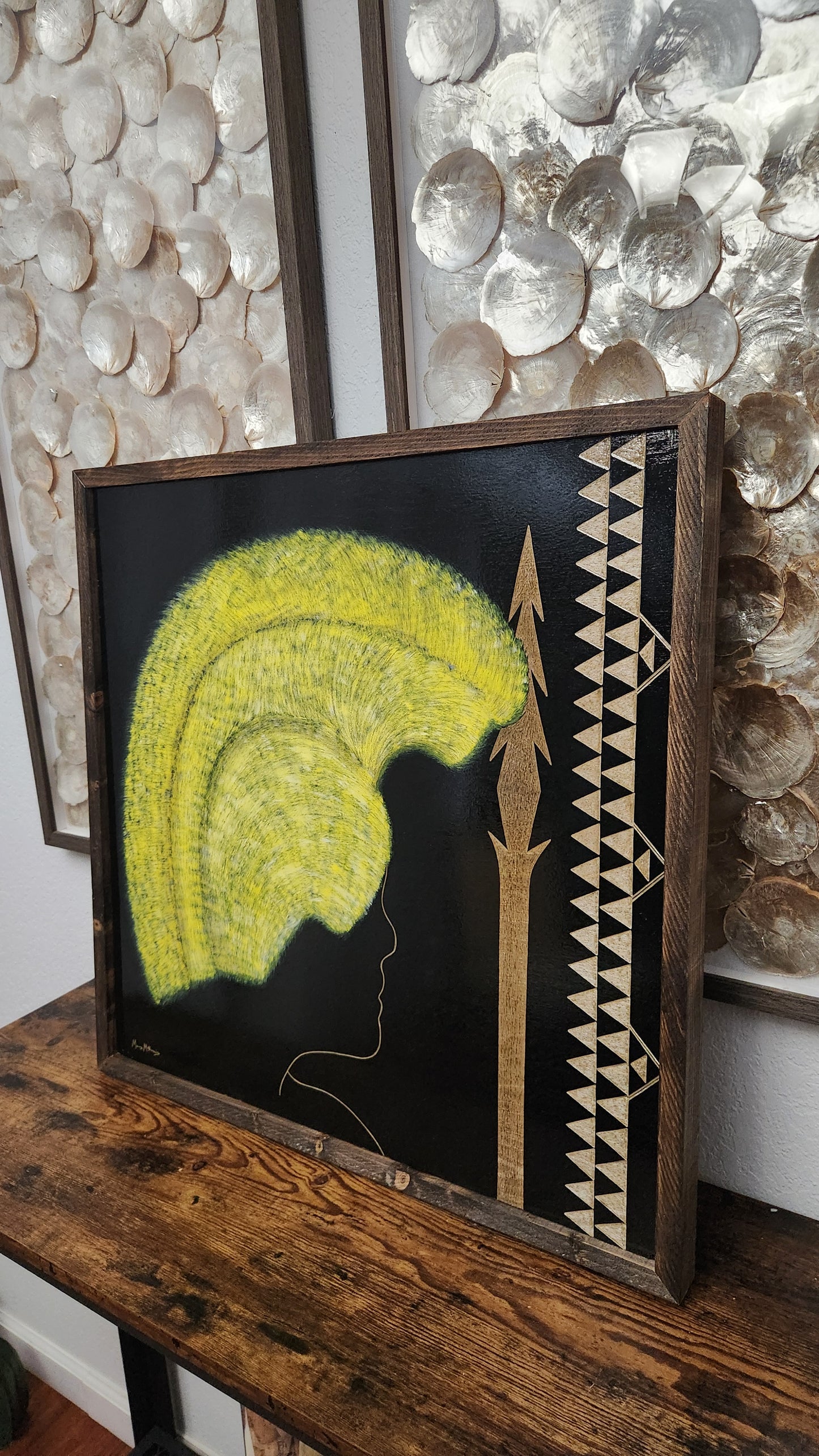NEW! Contemporary King Kamehameha I Silhouette