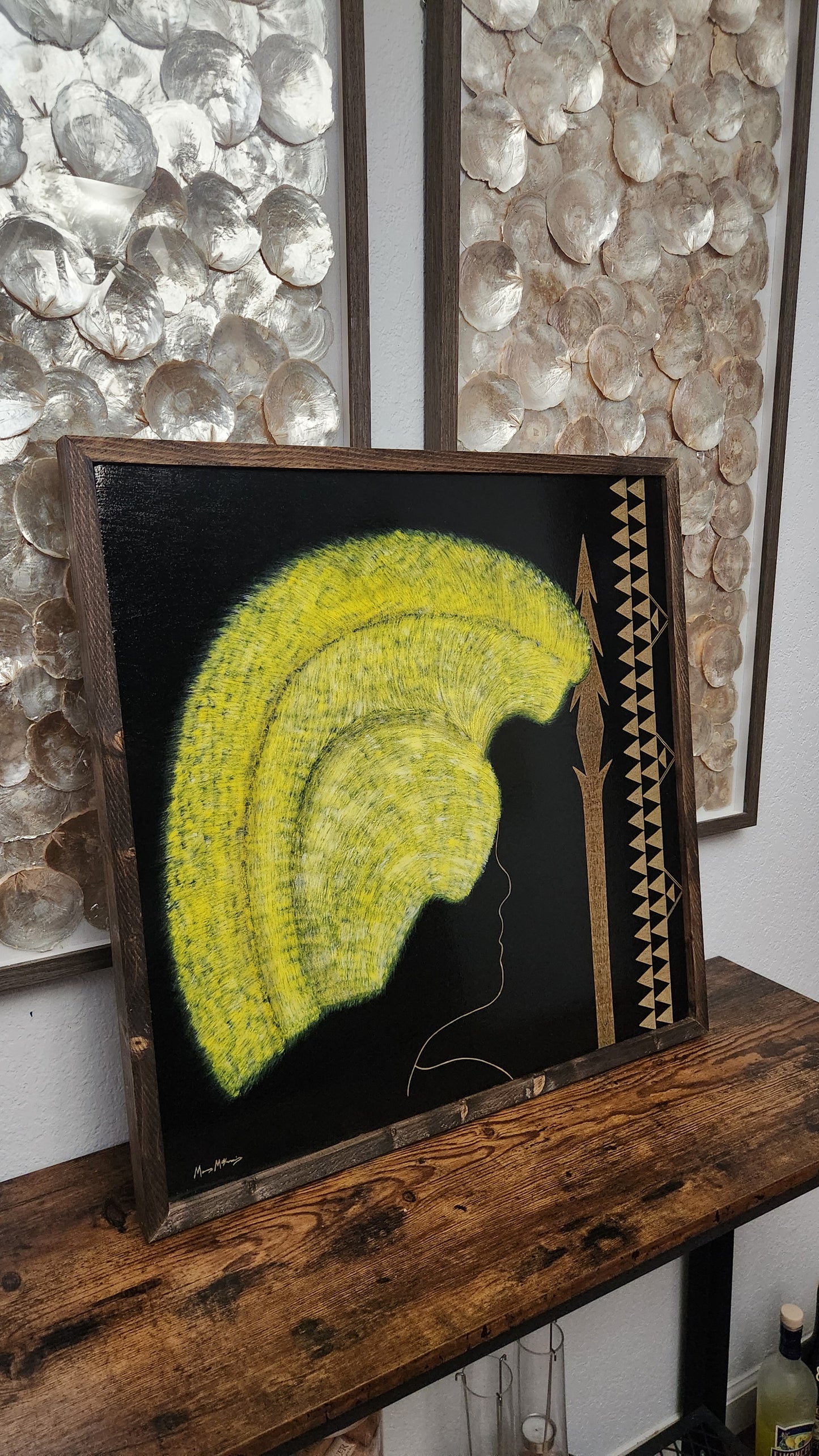 NEW! Contemporary King Kamehameha I Silhouette