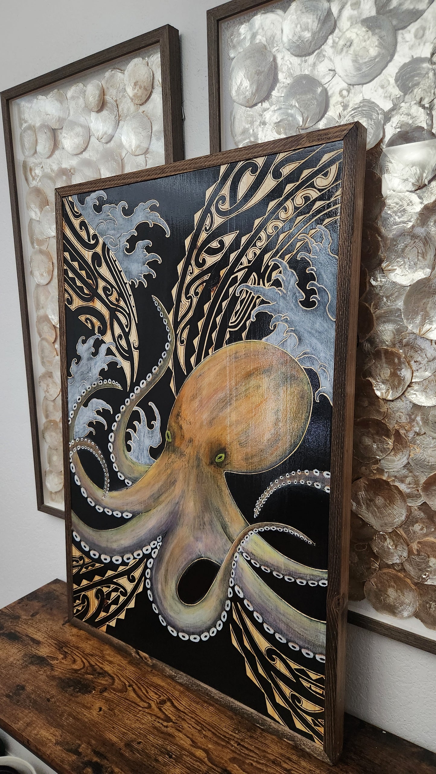 NEW Collaboration Piece! Kekoa Carvings X Orly Locquiao