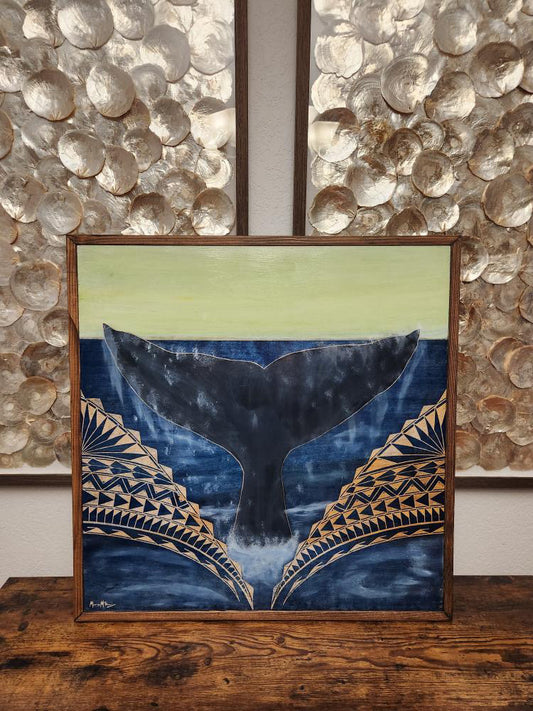 Whale Tail canvas