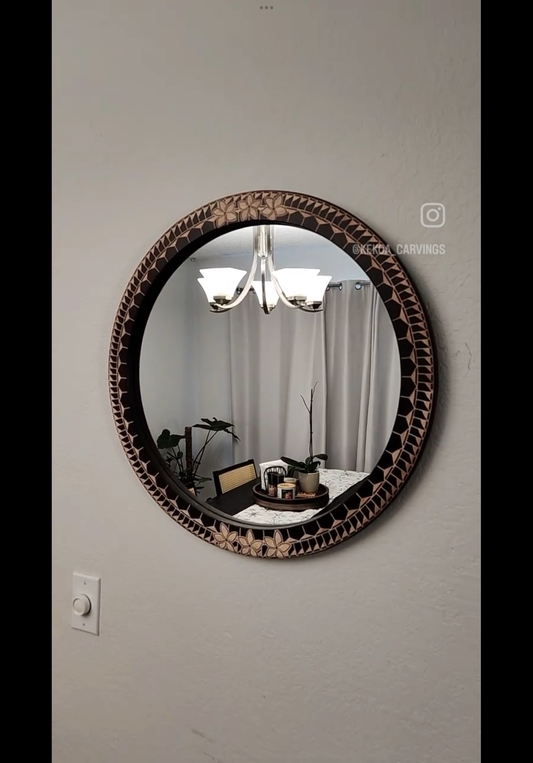 Custom mirror SOLD