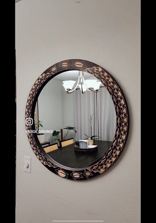 Custom mirror SOLD