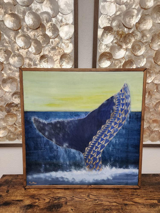 Whale Tail canvas