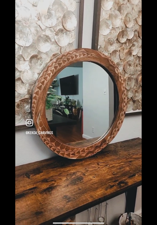 Custom mirror SOLD