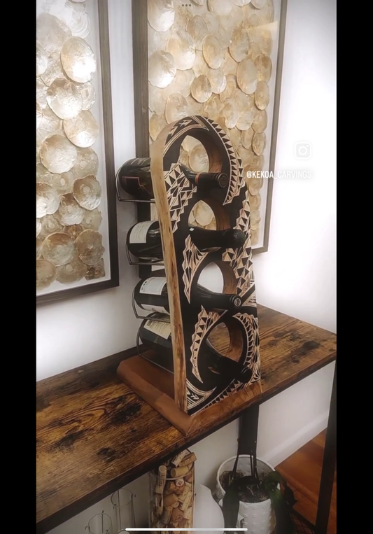 Custom wine rack SOLD