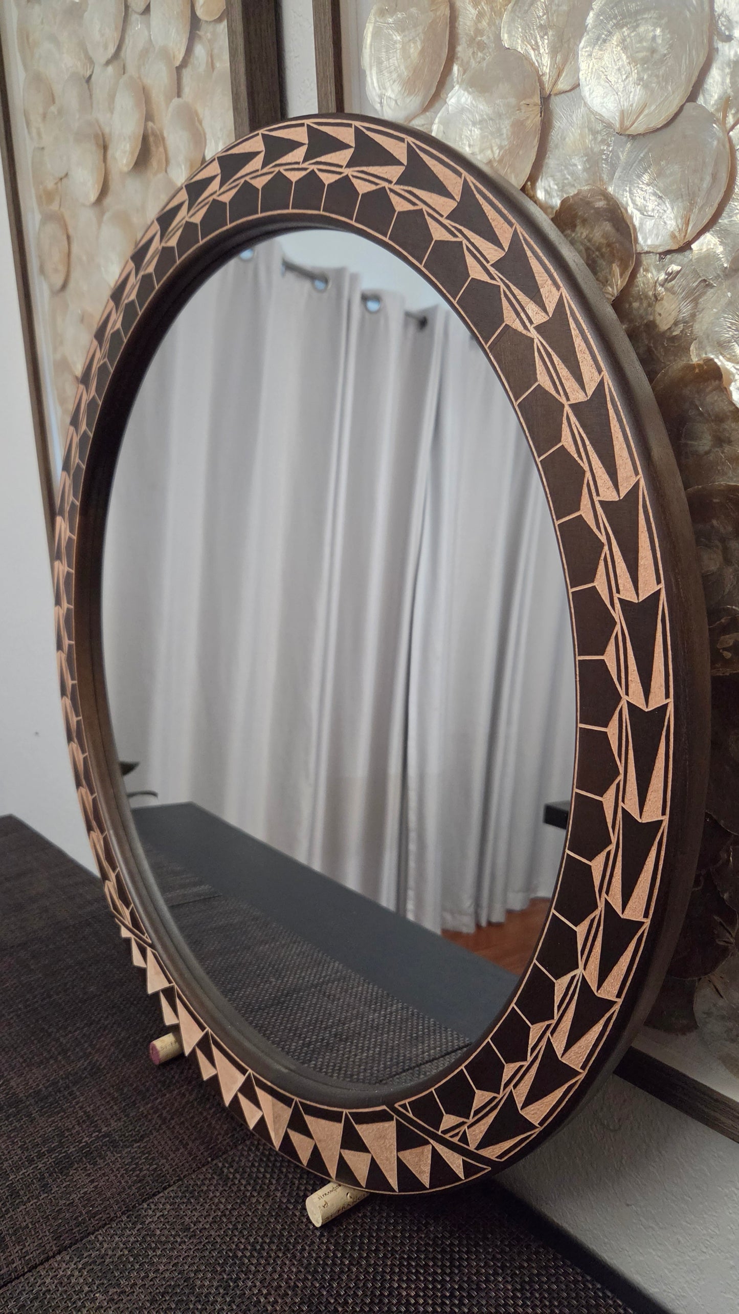 Custom 30-inch mirror