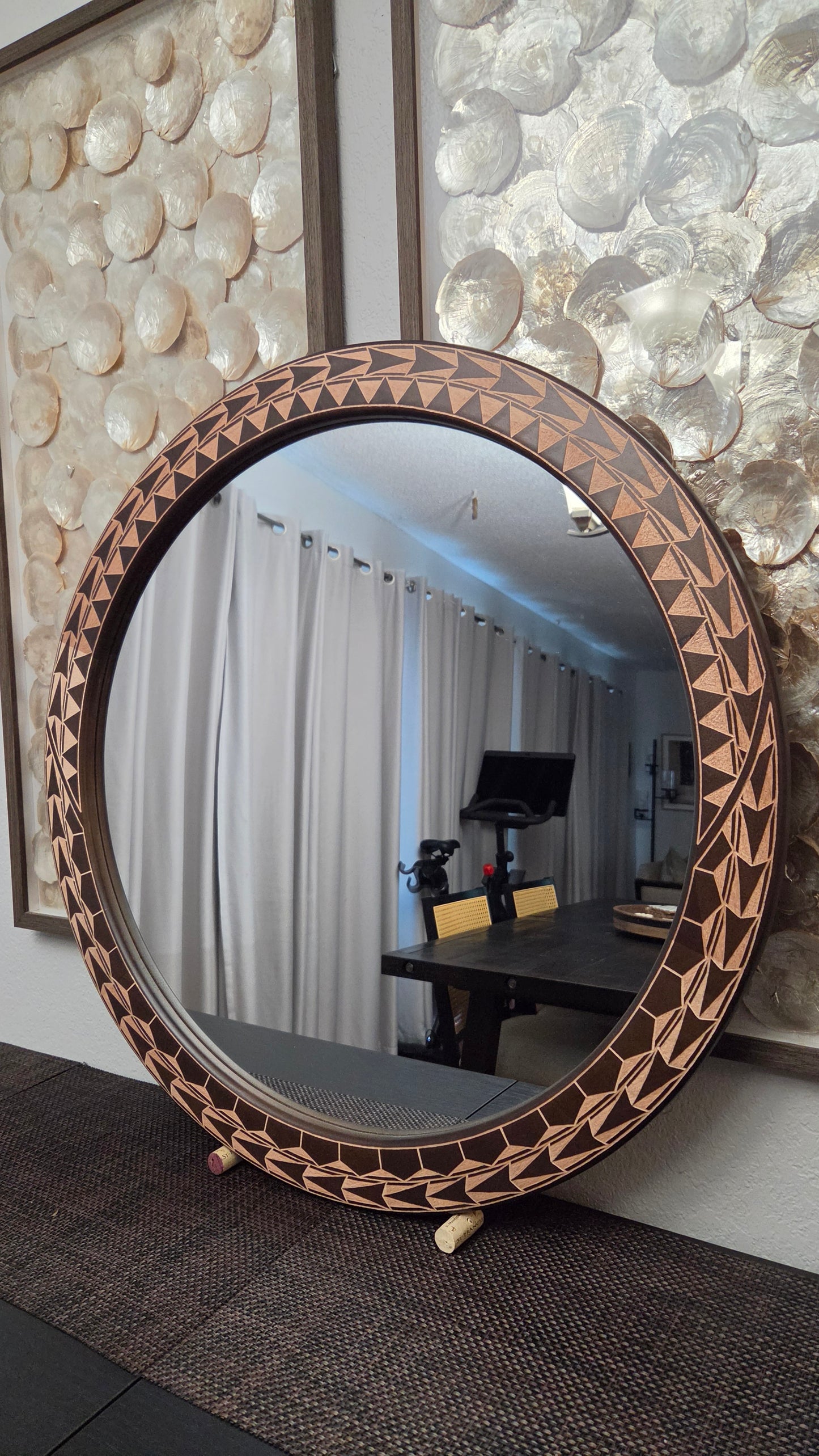 Custom 30-inch mirror