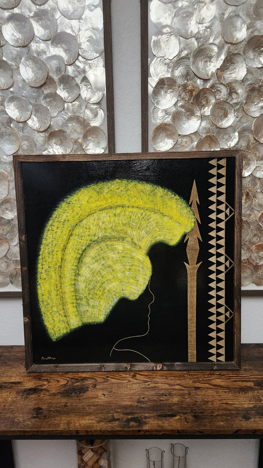 NEW! Contemporary King Kamehameha I Silhouette