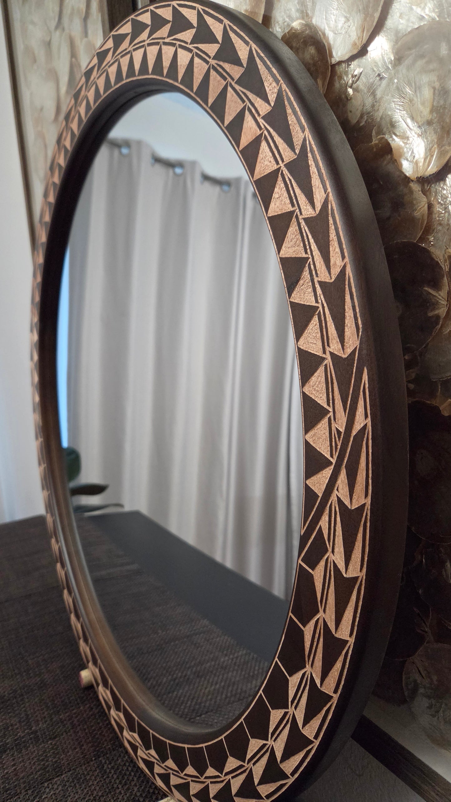 Custom 30-inch mirror