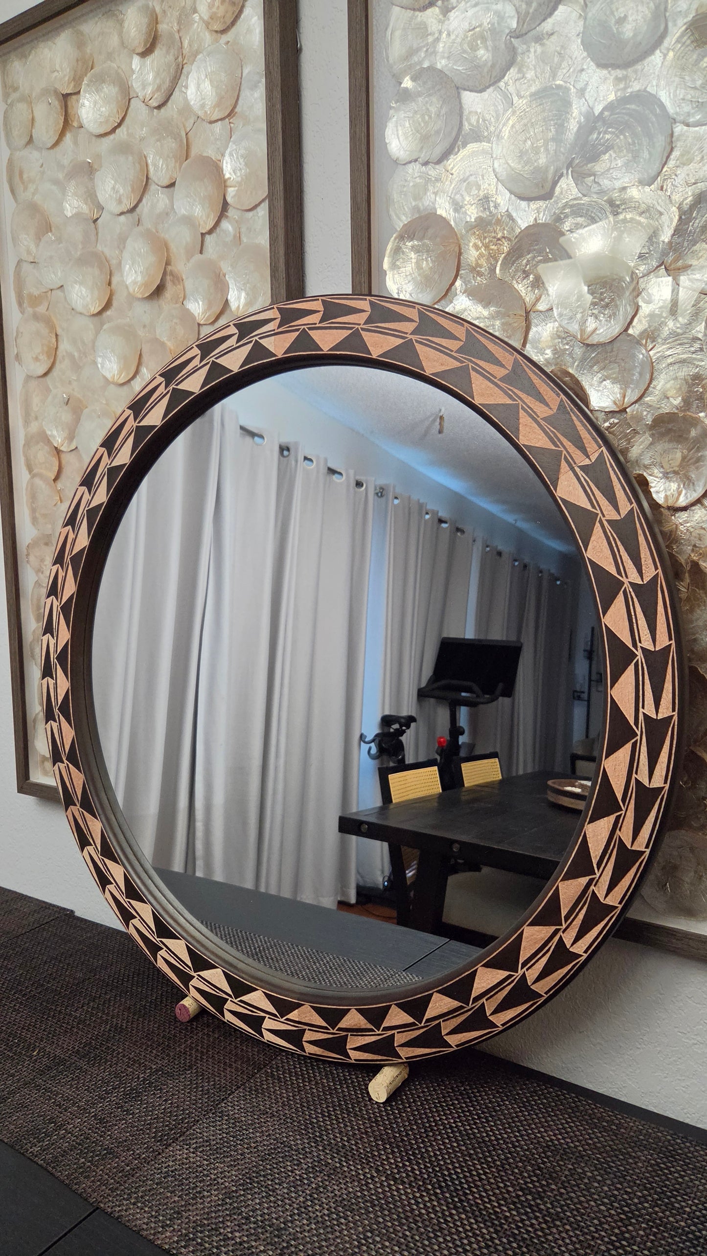 Custom 30-inch mirror