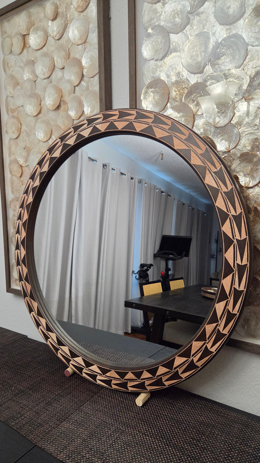 Custom 30-inch mirror